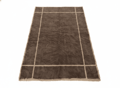 Modern Loft Handcrafted Silk Carpet