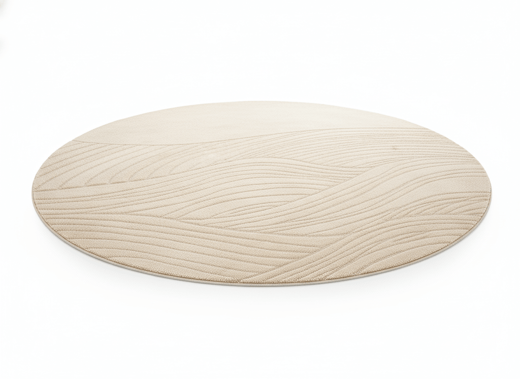 Modern Ripple Waterproof Diatom Silk Carpet