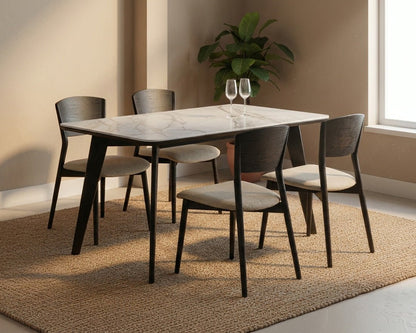 Monolith Noir Dining Set