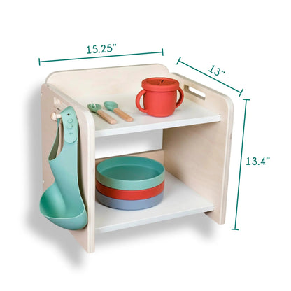 PAPAYA Shelf - Montessori Organization Mini Shelf