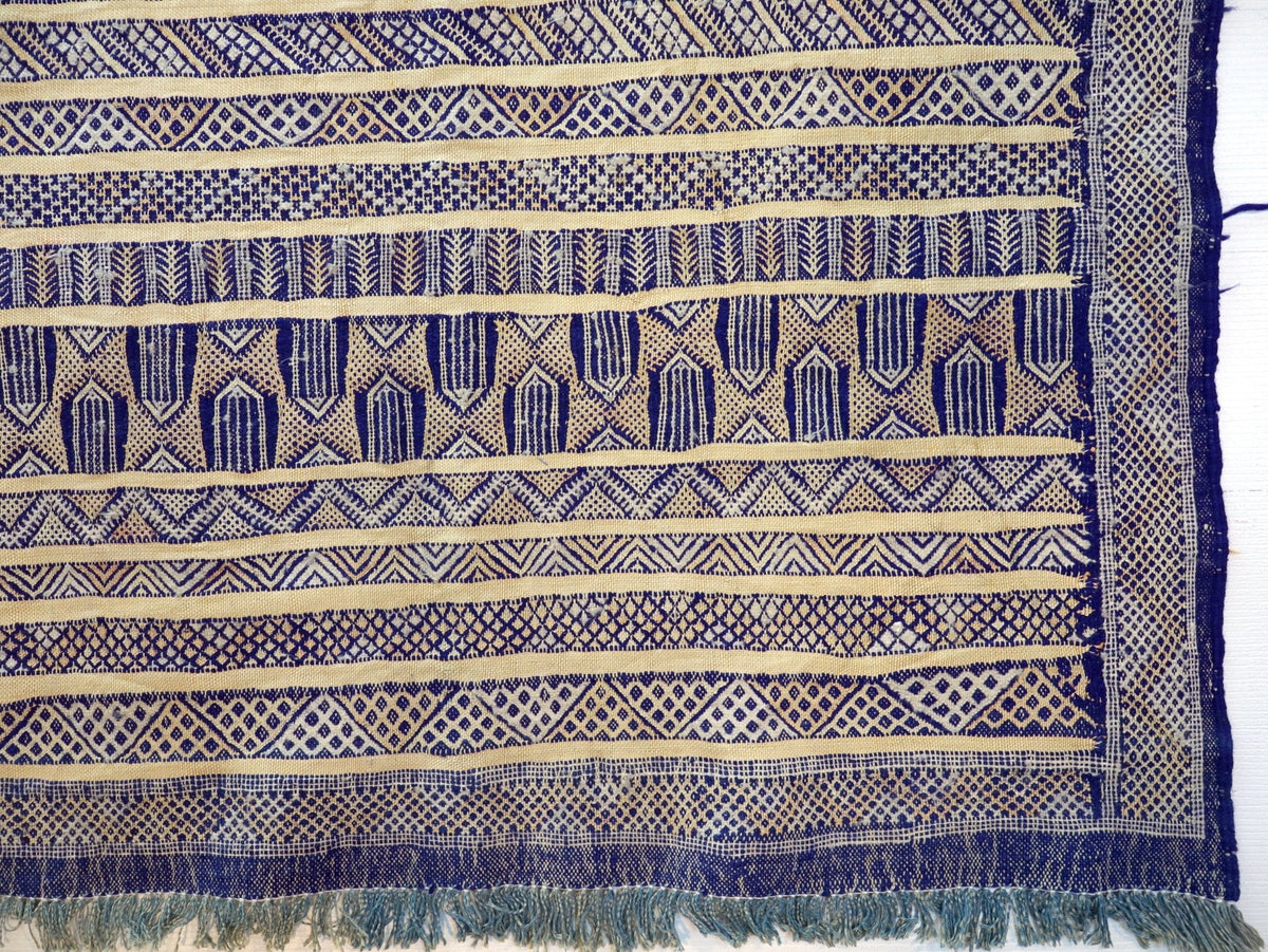 Moroccan Tiflet Kilim Rug | 3' 3" x 4' 3"