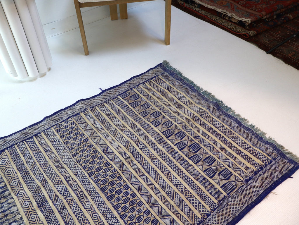 Moroccan Tiflet Kilim Rug | 3' 3" x 4' 3"
