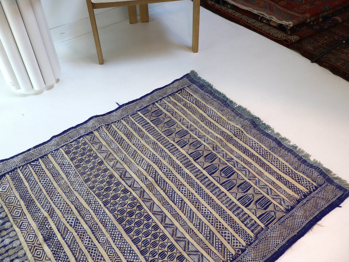 Moroccan Tiflet Kilim Rug | 3' 3" x 4' 3"