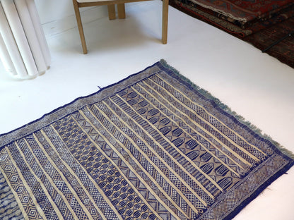 Moroccan Tiflet Kilim Rug | 3' 3" x 4' 3"