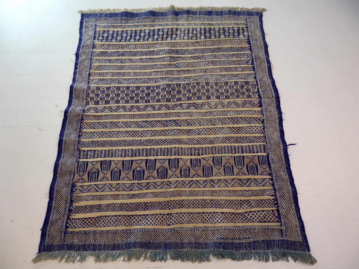 Moroccan Tiflet Kilim Rug | 3' 3" x 4' 3"