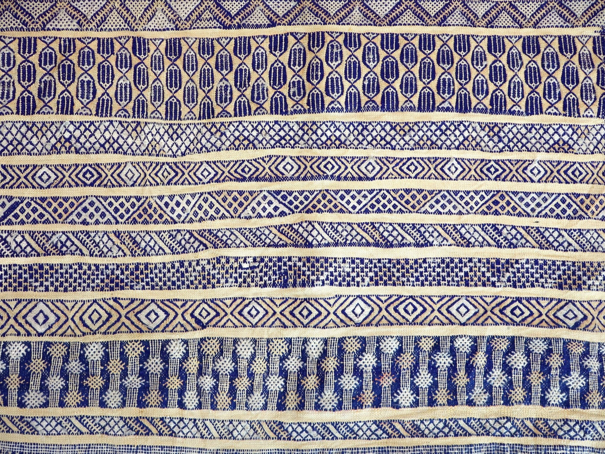 Moroccan Tiflet Kilim Rug | 3' 3" x 4' 3"