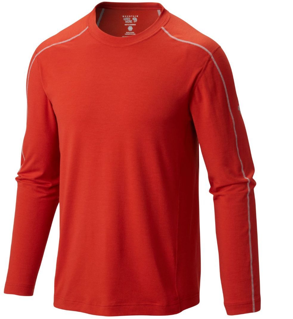 Mountain Hardwear Mens Cool Hiker Long Sleeve Running Shirts