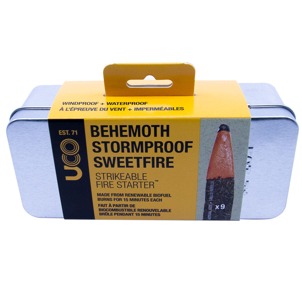 UCO Stormproof Behemoth Strikable Fire Starter 9PK