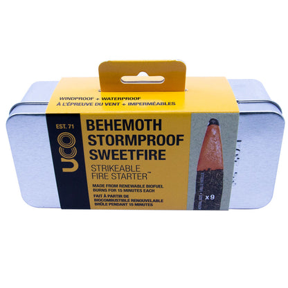 UCO Stormproof Behemoth Strikable Fire Starter 9PK