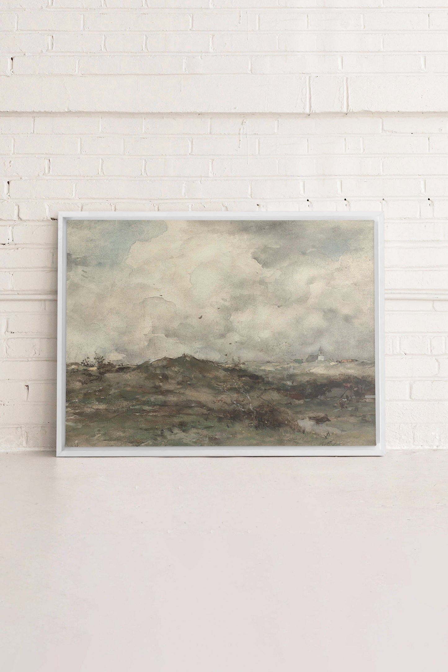SHORELINE, Oeuvre sur toile étirée