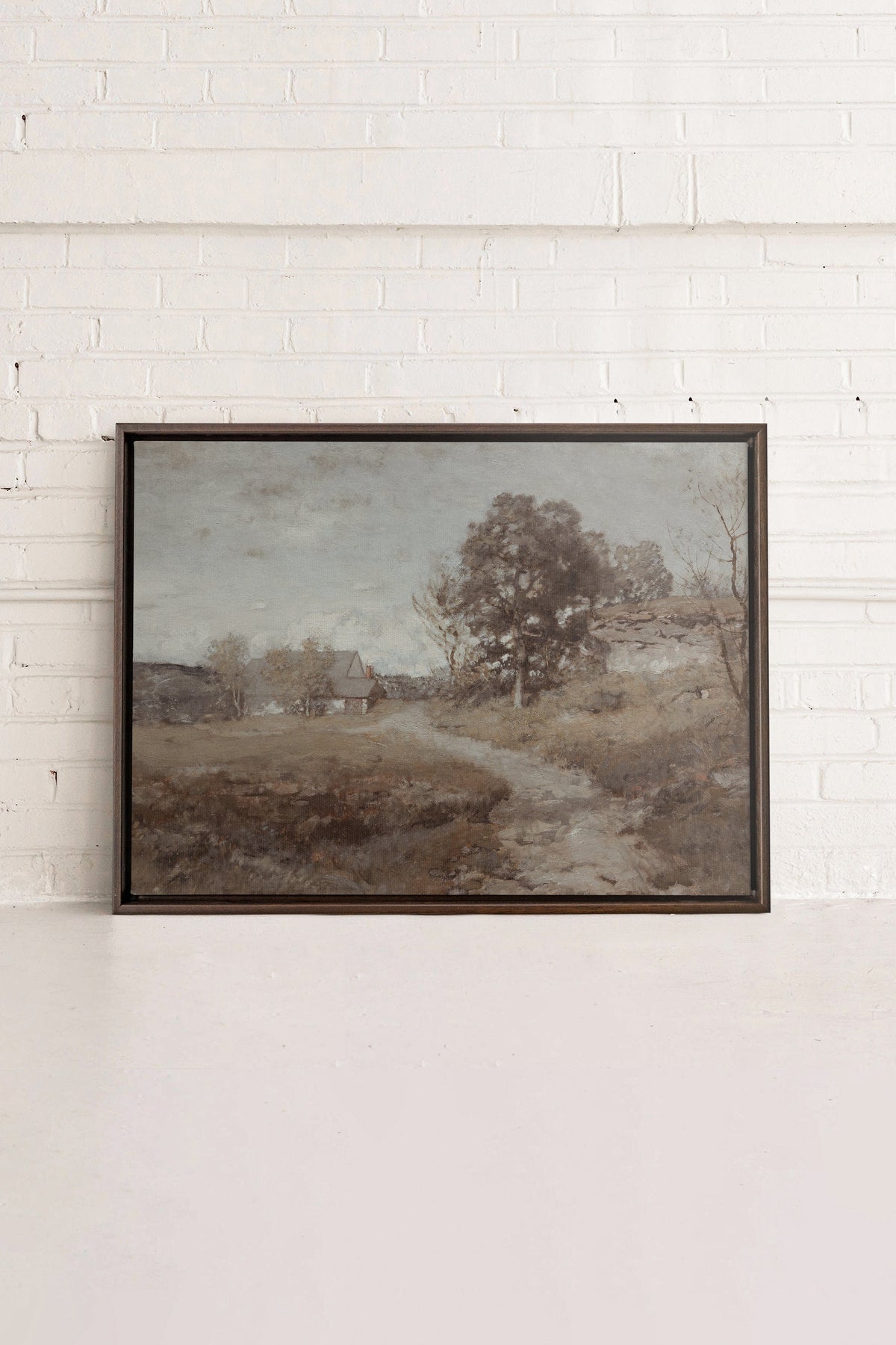 RURAL LANDSCAPE, Oeuvre sur toile étirée