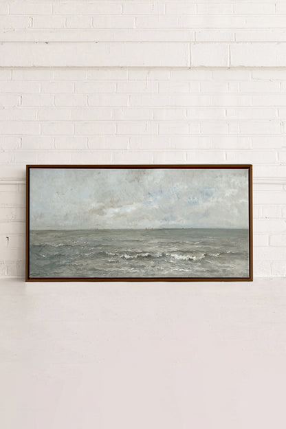 SIGNATURE SEASCAPE, Oeuvre sur toile étirée