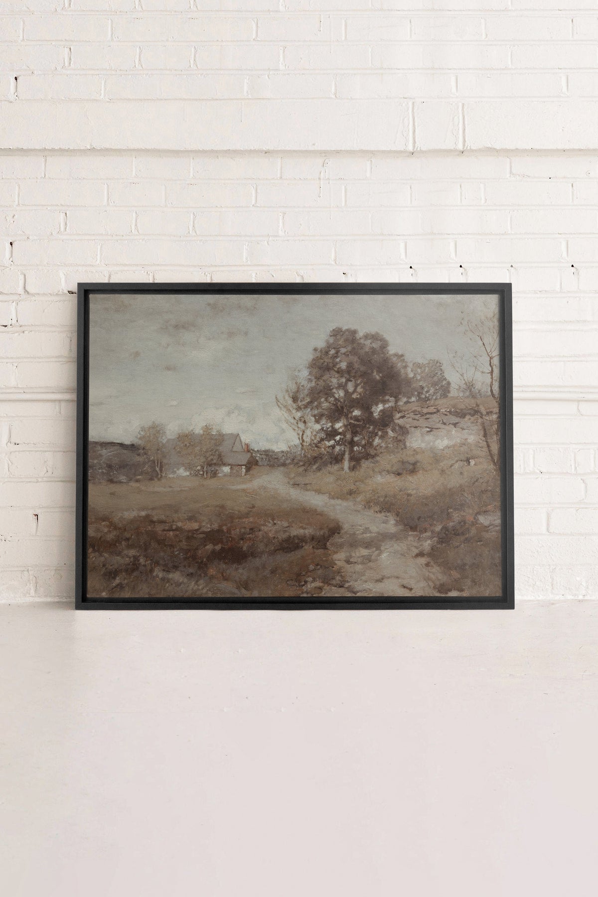 RURAL LANDSCAPE, Oeuvre sur toile étirée