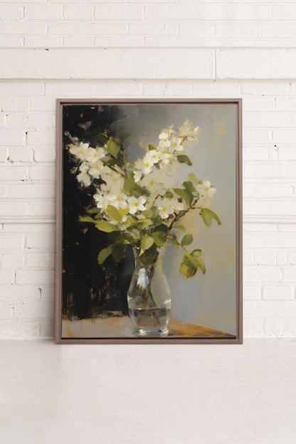 ANTIQUE VASE, Oeuvre sur toile étiré