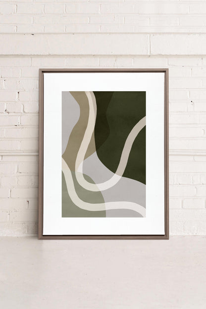 AUTUMN WHIRL, Oeuvre sur toile étiré