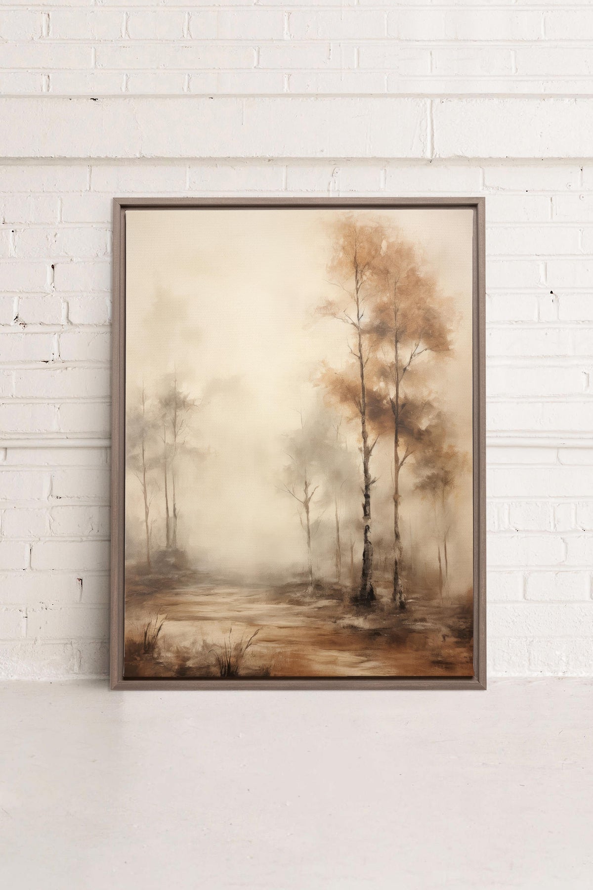 ENIGMATIC FOREST, Oeuvre sur toile étiré
