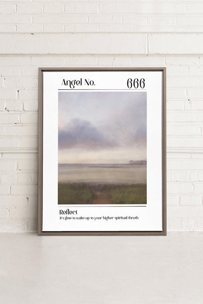 Reflect, Oeuvre sur toile étirée