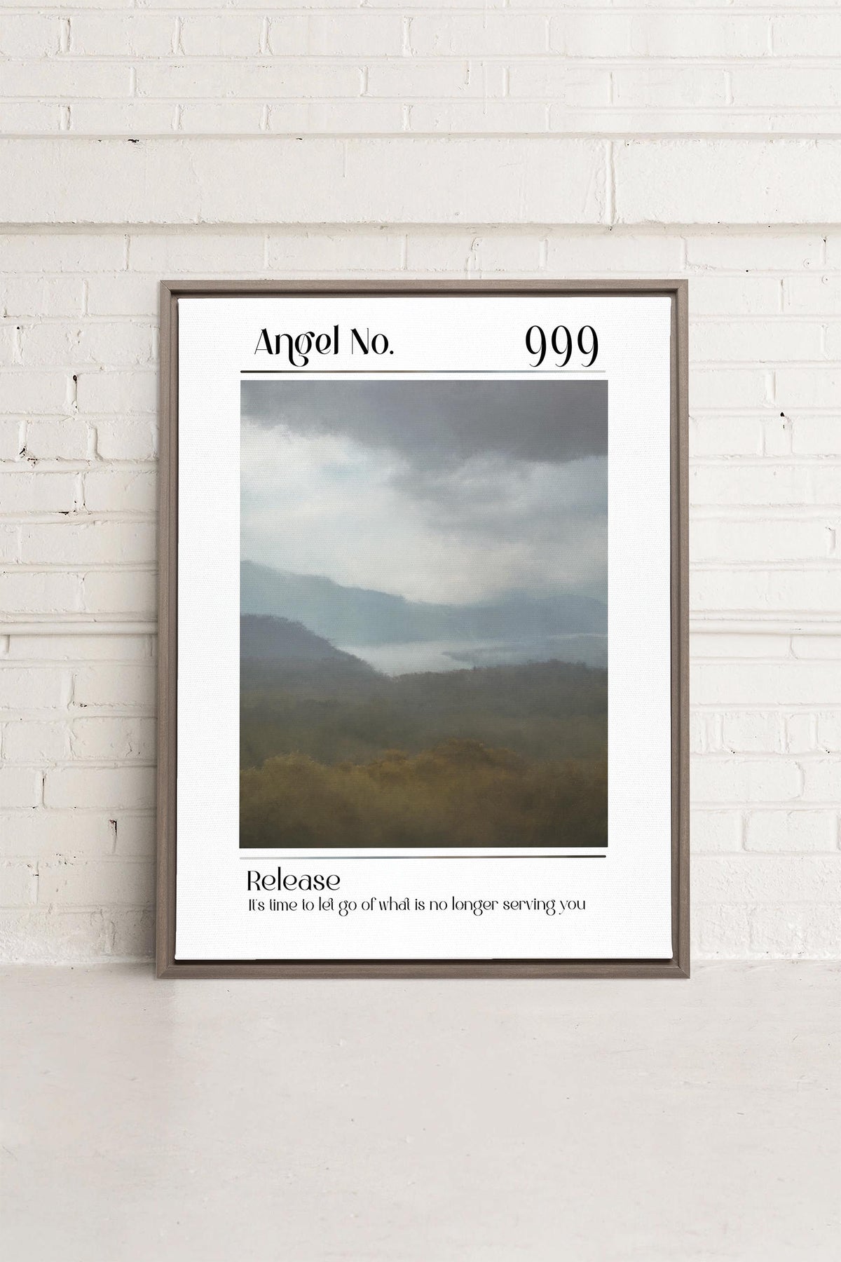 Release, Oeuvre sur toile étirée