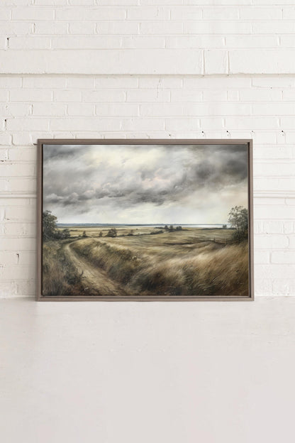 MOODY BREEZES, Oeuvre sur toile étiré