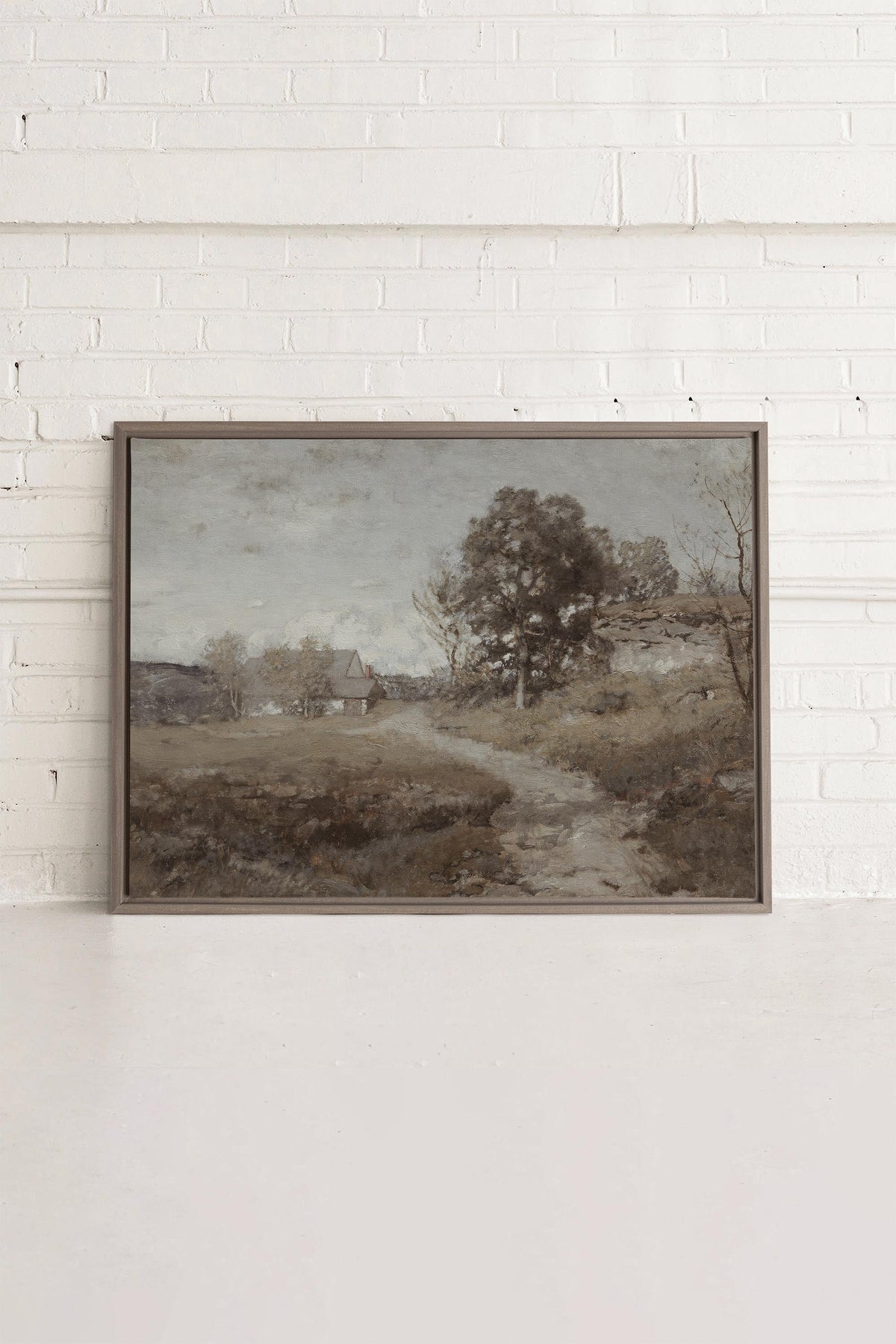 RURAL LANDSCAPE, Oeuvre sur toile étirée