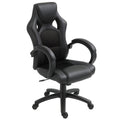 Erling Gaming-Office Chair with Swivel and Tilt Functions-Black