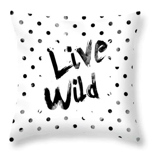 Nordic Style Black and White Velvet Pillow Covers