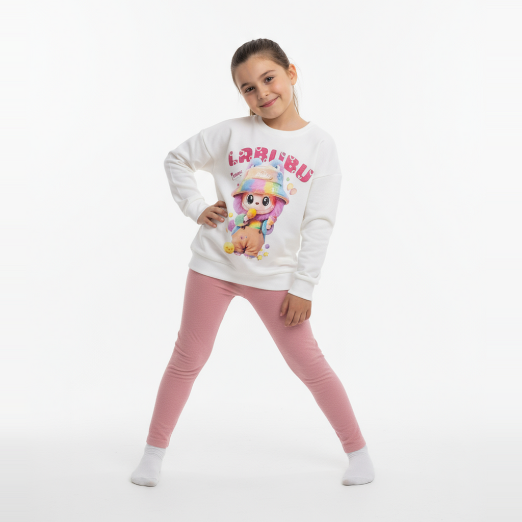 La-Bu-Bu Princess Girls Legging Set