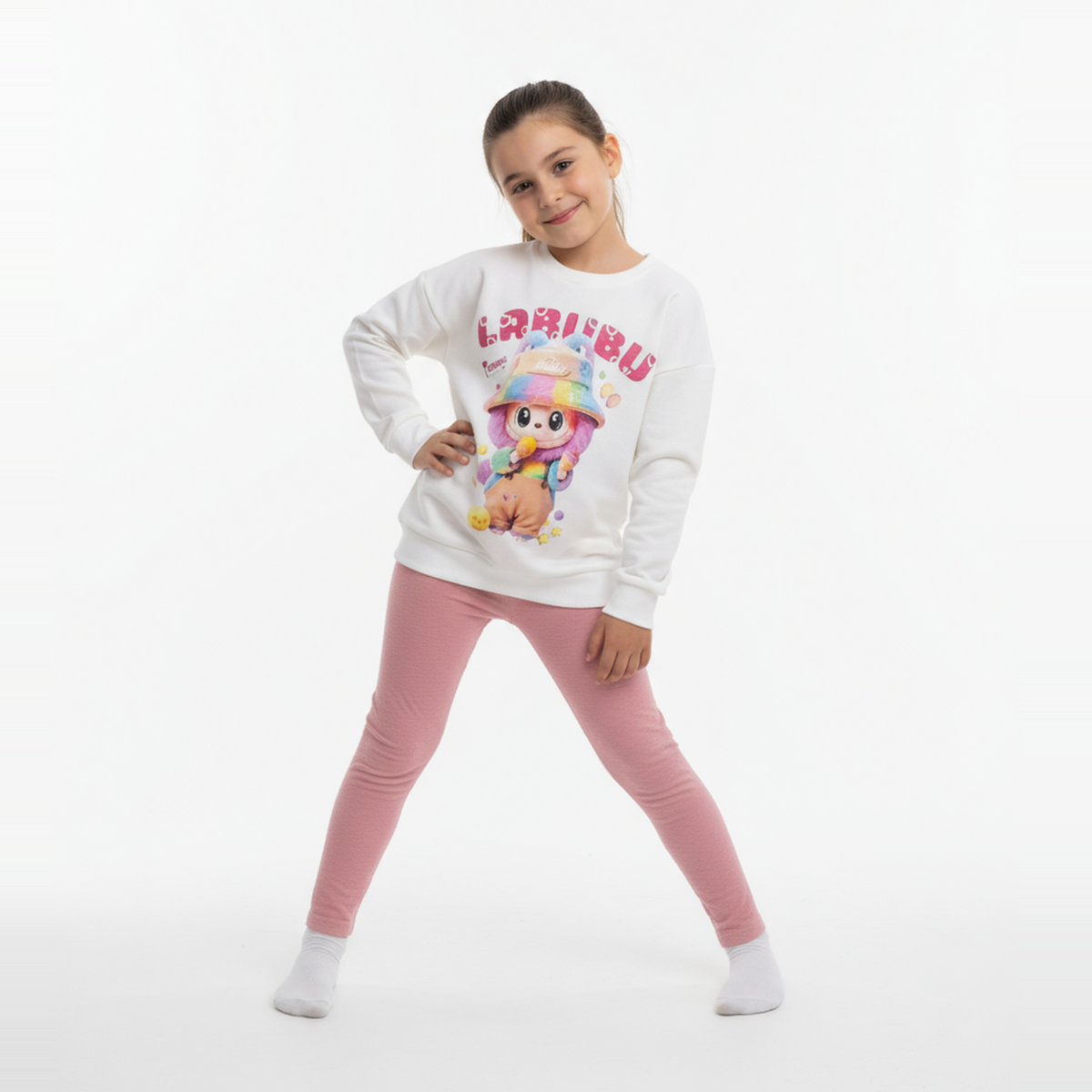 La-Bu-Bu Princess Girls Legging Set