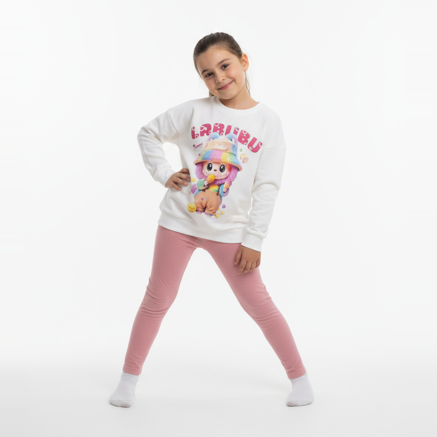 La-Bu-Bu Princess Girls Legging Set