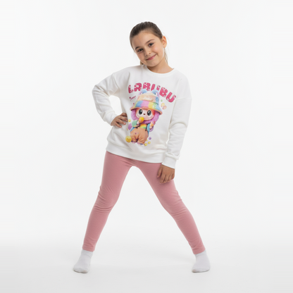 La-Bu-Bu Princess Girls Legging Set
