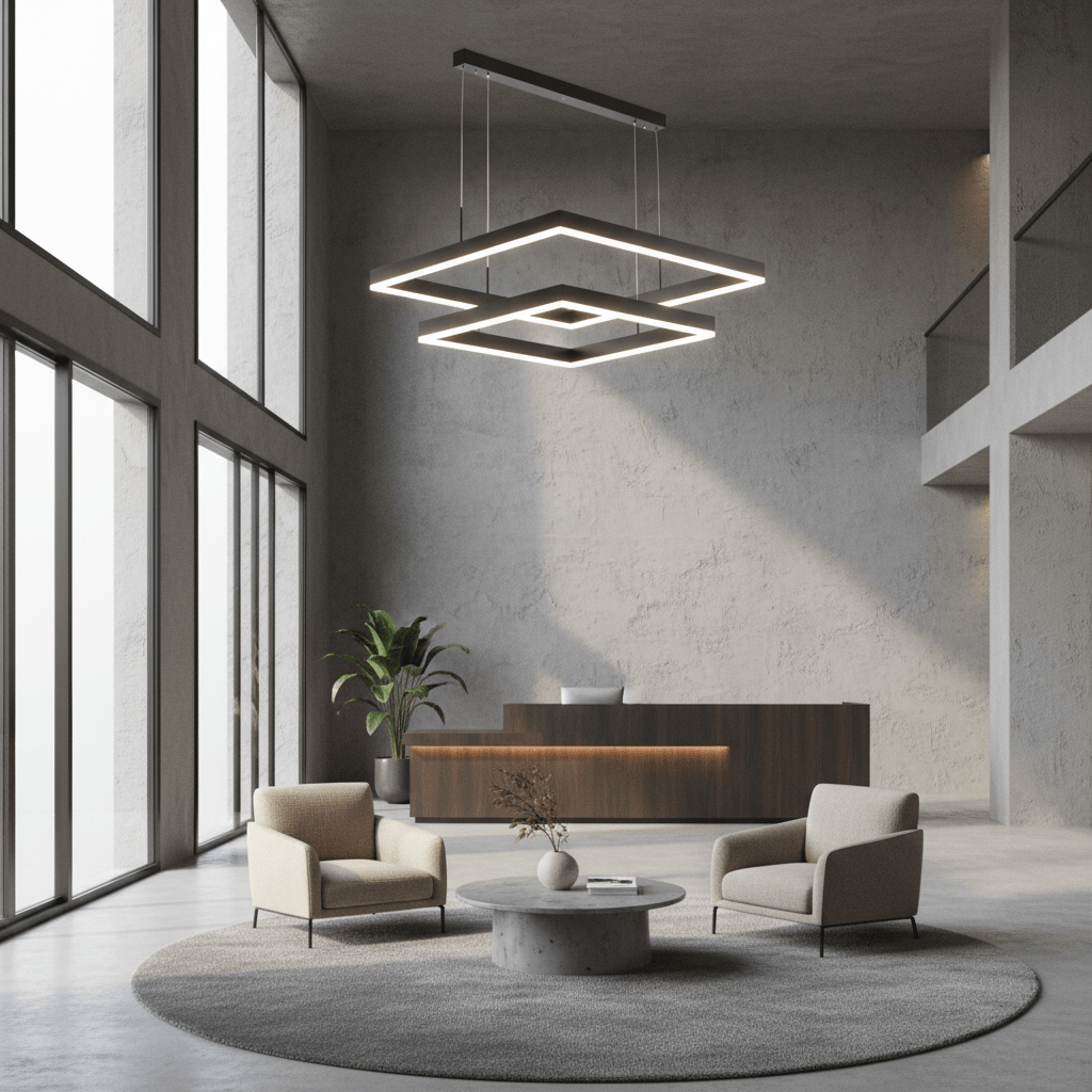 Nexus Geometric LED Chandelier