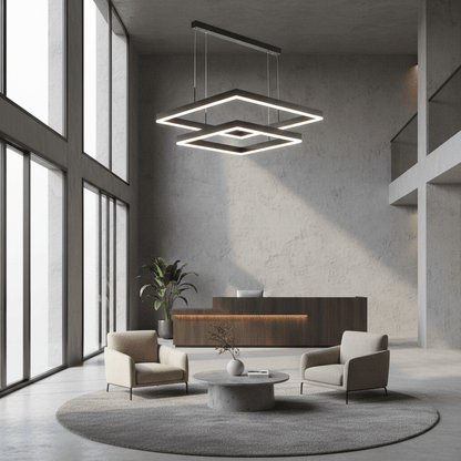 Nexus Geometric LED Chandelier