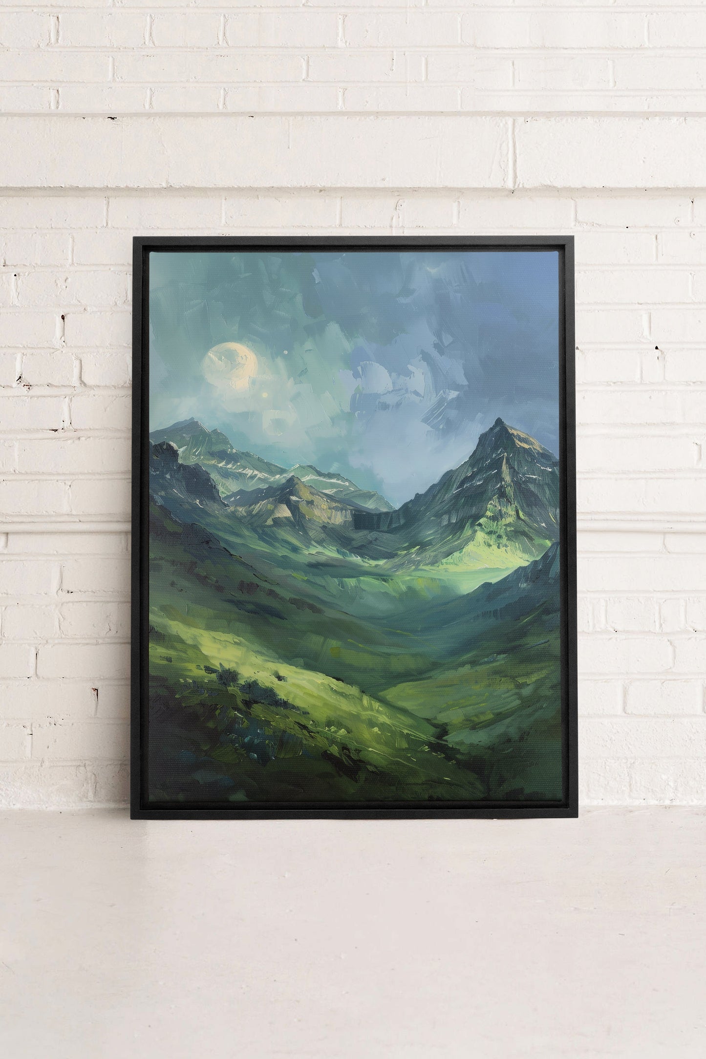 VALLÉE DE VÉNUS, Oeuvre sur toile étirée