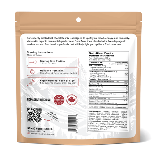 Adaptogenic Hot Chocolate