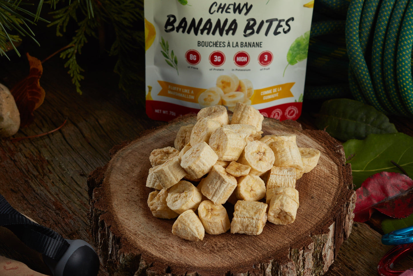 Chewy Banana Bites