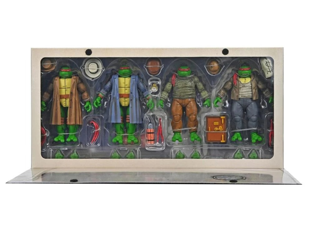 Teenage Mutant Ninja Turtles Gangster Turtles (Mirage Comics) Action Figure 4-Pack