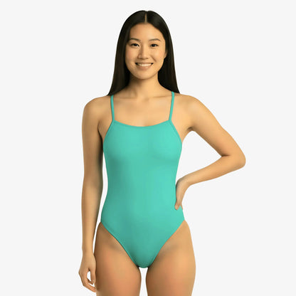 Ocean Tie-Back One-Piece Training Swimsuit by Norca