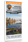 Backroad Mapbooks Killarney Tear-Resistant Topographic Map