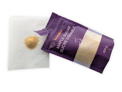 Fine Canadian Maple Sugar - Resealable 200 g Pouch
