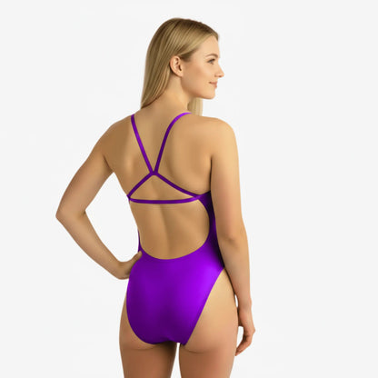 Orchid Open Back Performance Training Swimsuit by Norca