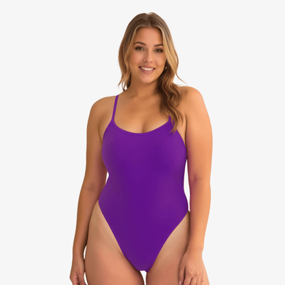 Orchid Open Back Performance Training Swimsuit by Norca