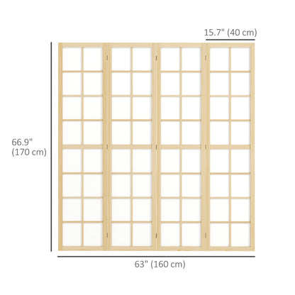 3 Panel Room Divider, 5.6 ft Folding Wall Divider Room Partition for Home Office, Bedroom, Black