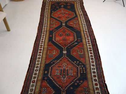Persian Azerbaijani Rug | 3' 9" x 11'