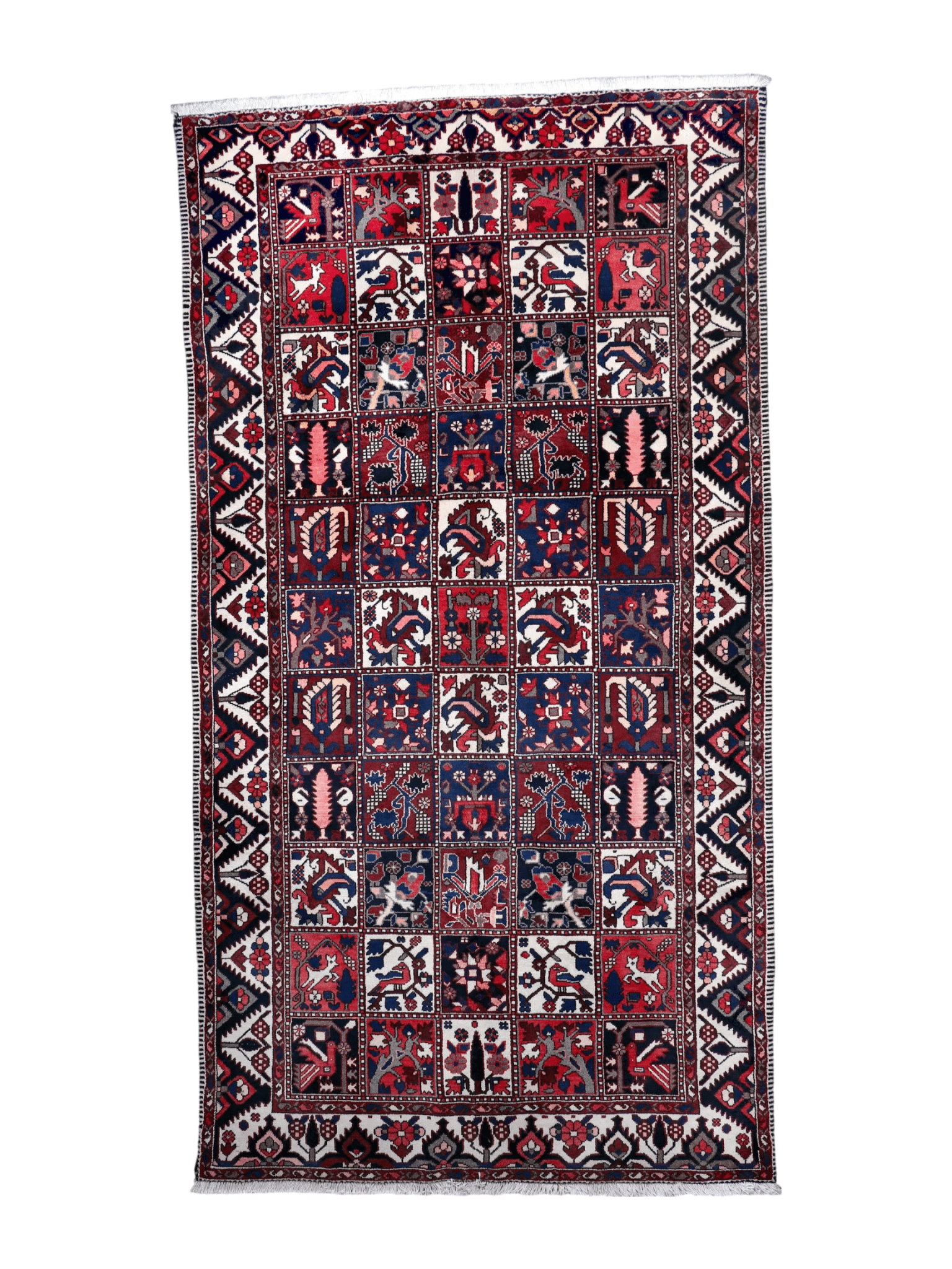 Persian Bakhtiari Rug | 5' 1" x 9' 6"