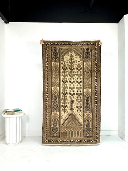 Persian Baluch Rug | 3' 5” x 6' 1"