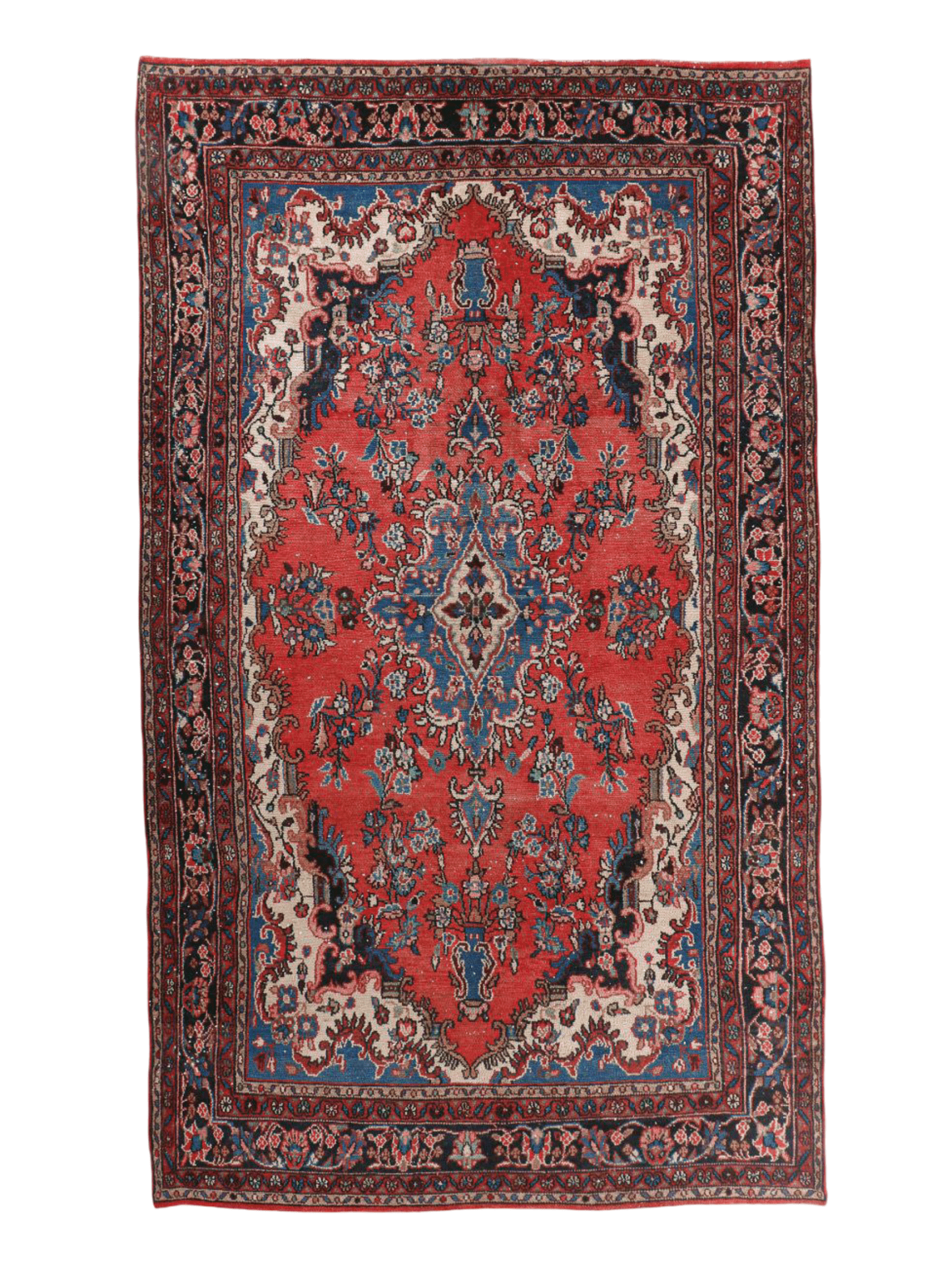 Persian Boyukabad Rug | 6' 4” x 10' 10"
