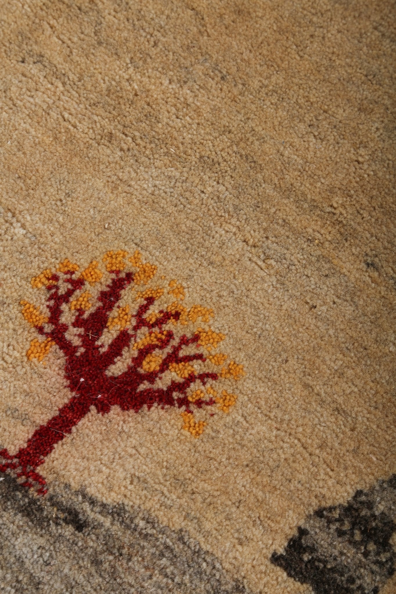 Persian Gabbeh Rug | 2' 9"	x 4'
