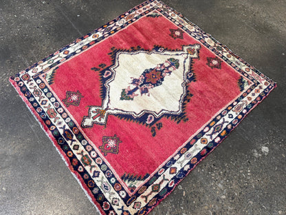 Persian Hamadan Rug | 3' 5" x 3' 9"