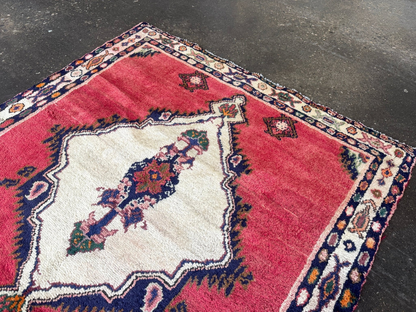 Persian Hamadan Rug | 3' 5" x 3' 9"