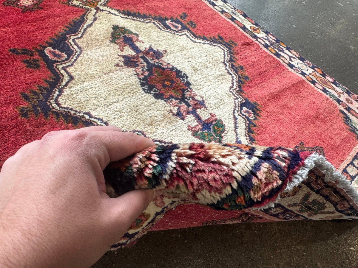 Persian Hamadan Rug | 3' 5" x 3' 9"